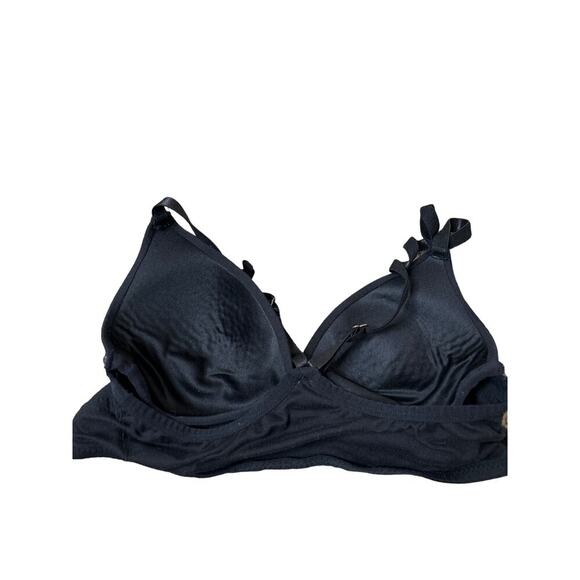 Bralette black lace overlay SZ 34B - Picture 3 of 3